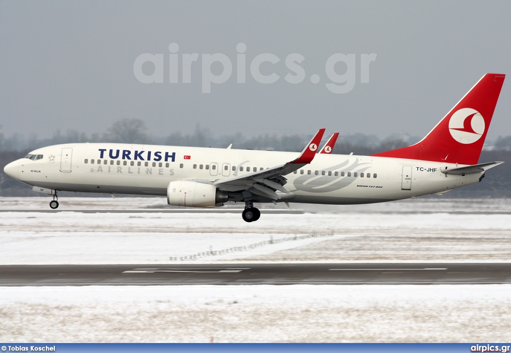 TC-JHF, Boeing 737-800, Turkish Airlines