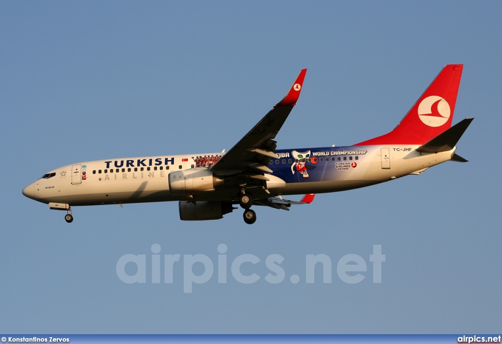 TC-JHF, Boeing 737-800, Turkish Airlines