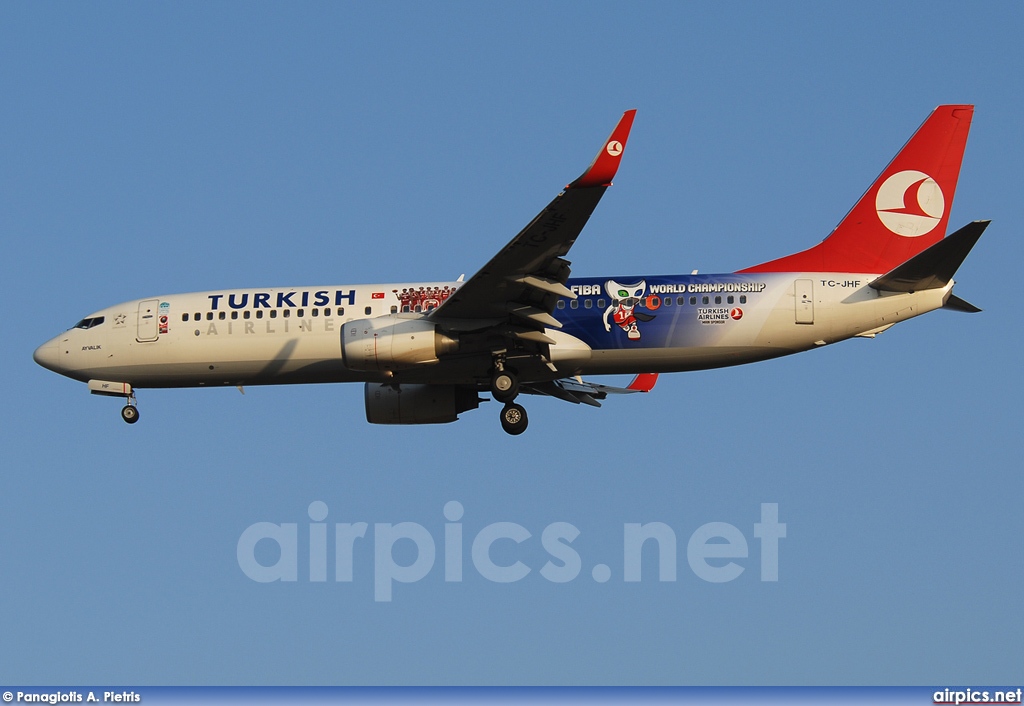 TC-JHF, Boeing 737-800, Turkish Airlines