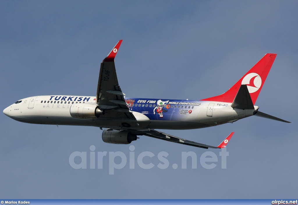 TC-JHF, Boeing 737-800, Turkish Airlines