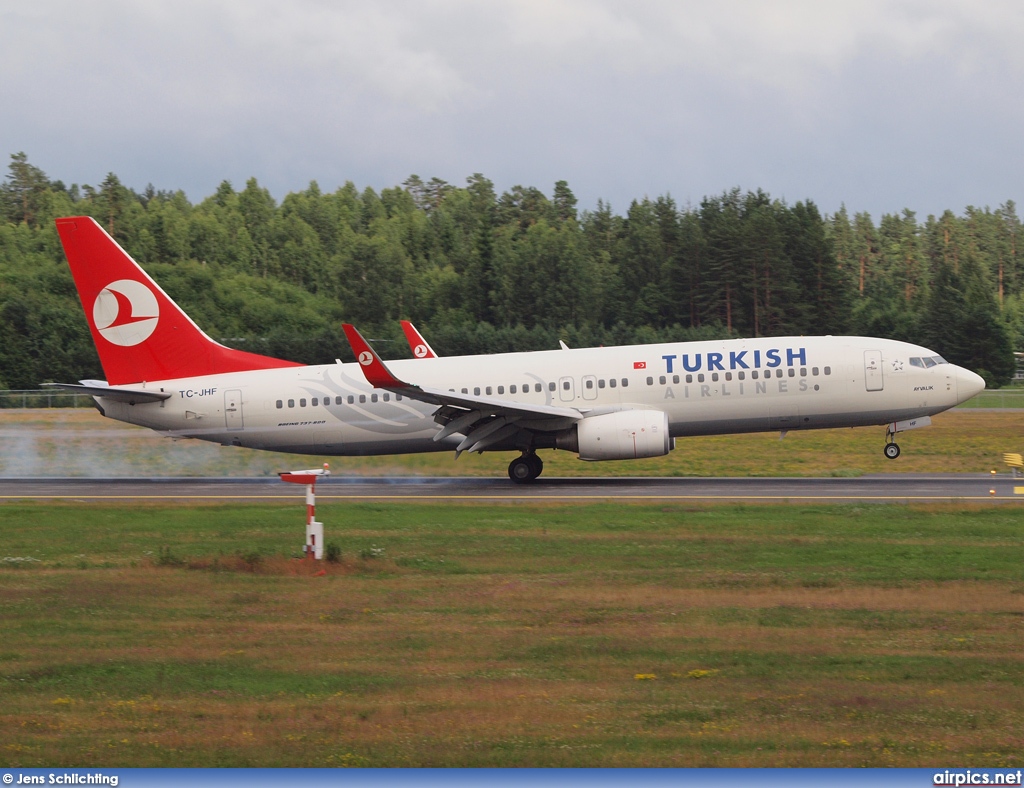 TC-JHF, Boeing 737-800, Turkish Airlines