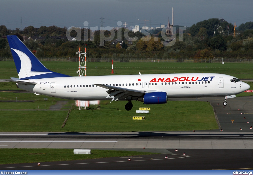 TC-JHJ, Boeing 737-800, Anadolu Jet