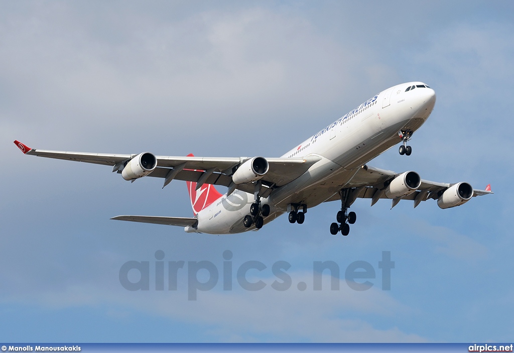 TC-JIH, Airbus A340-300, Turkish Airlines