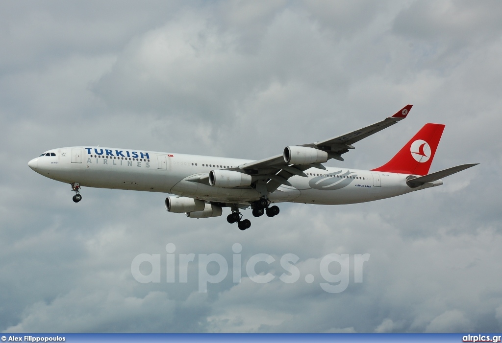 TC-JII, Airbus A340-300, Turkish Airlines