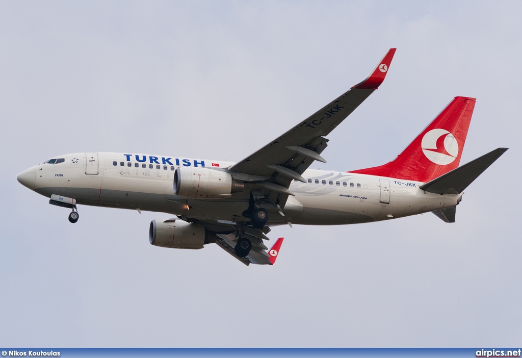 TC-JKK, Boeing 737-700, Turkish Airlines