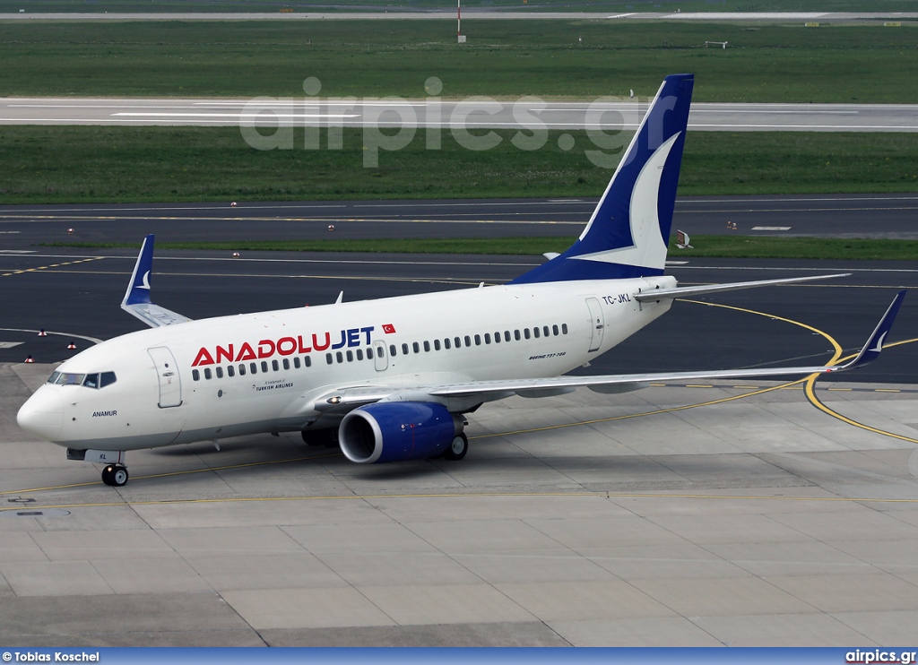 TC-JKL, Boeing 737-700, Anadolu Jet