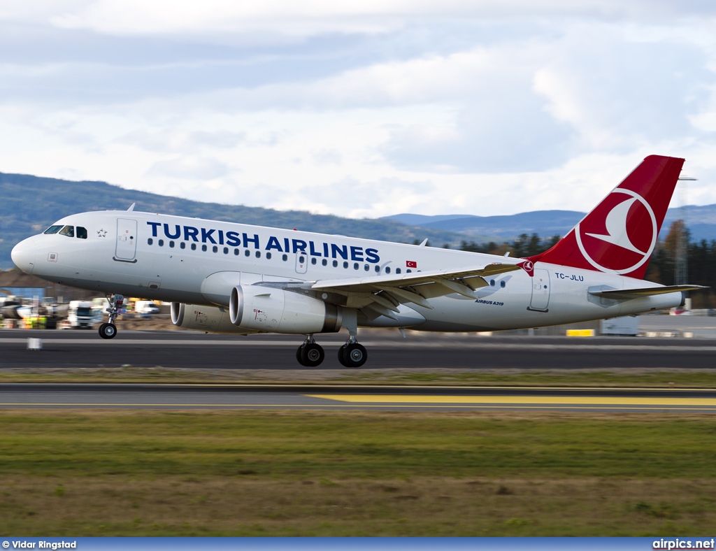 TC-JLU, Airbus A319-100, Turkish Airlines