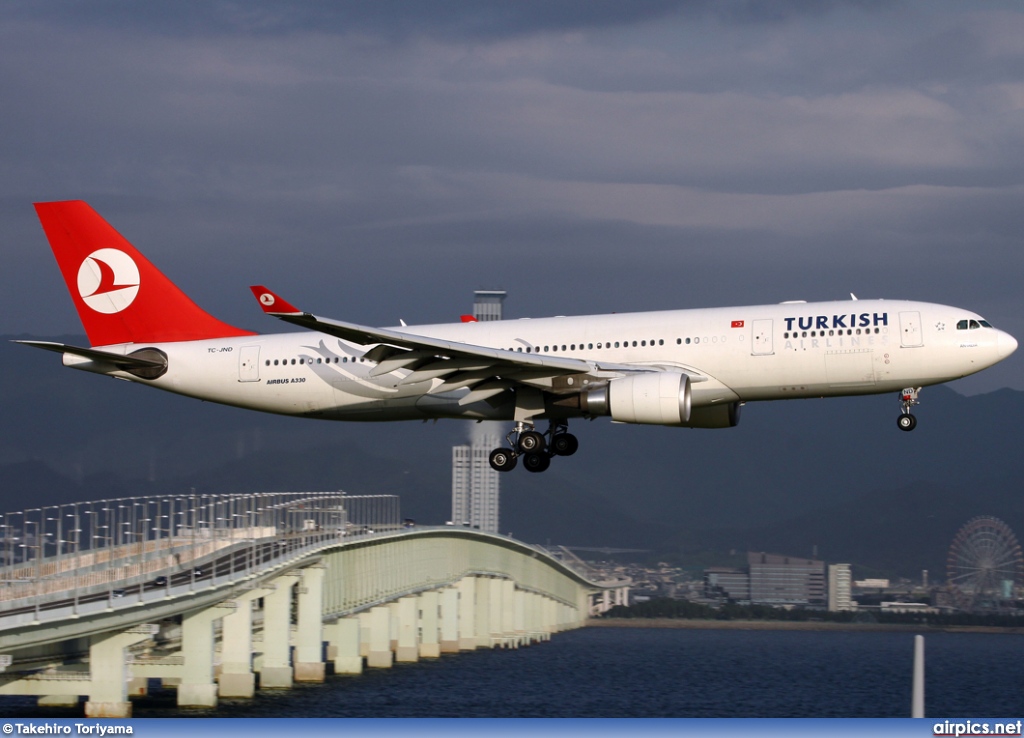 TC-JND, Airbus A330-200, Turkish Airlines