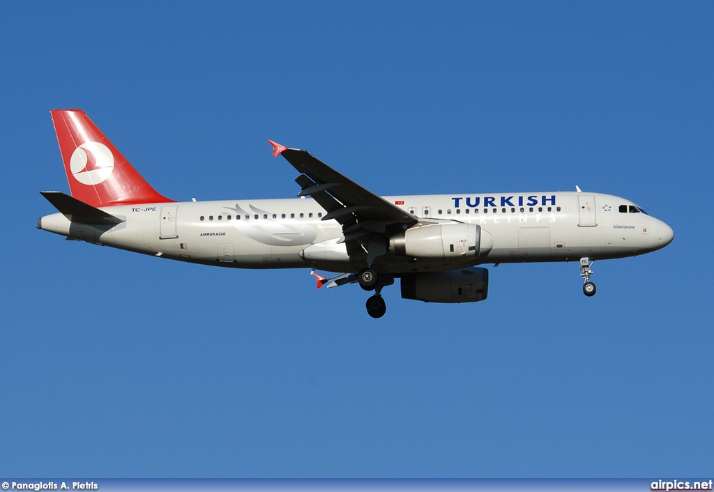 TC-JPE, Airbus A320-200, Turkish Airlines