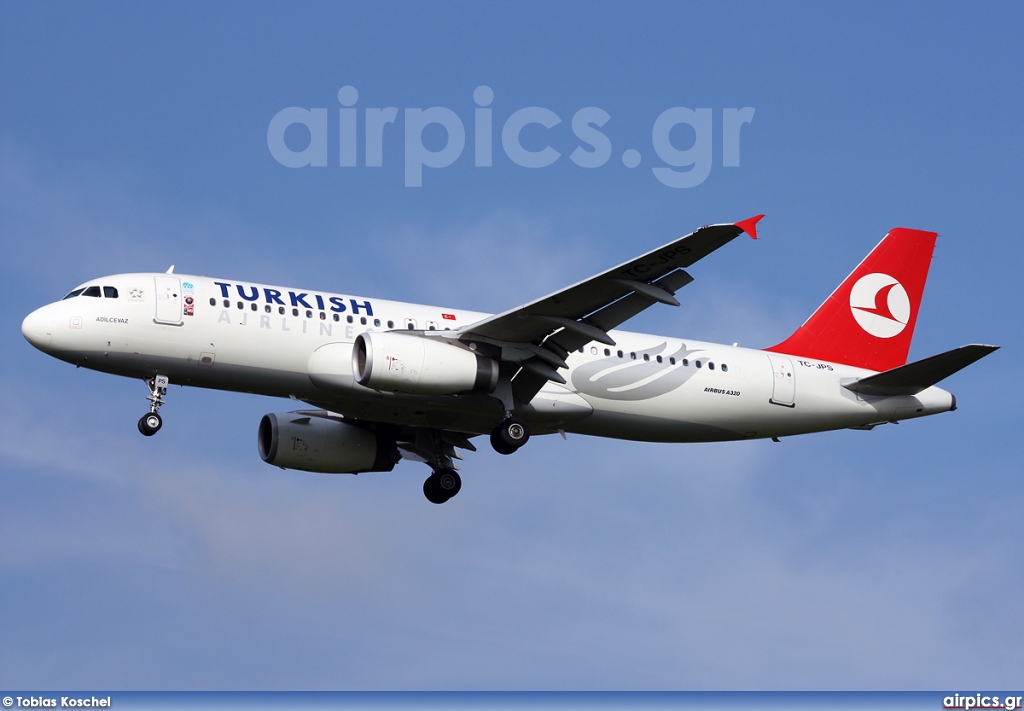 TC-JPS, Airbus A320-200, Turkish Airlines