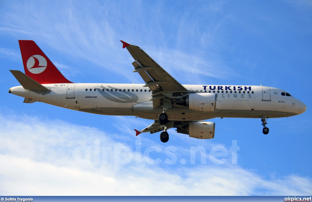 TC-JPY, Airbus A320-200, Turkish Airlines