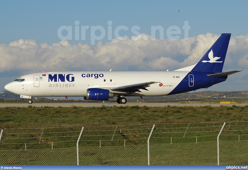 TC-MCF, Boeing 737-400SF, MNG Airlines
