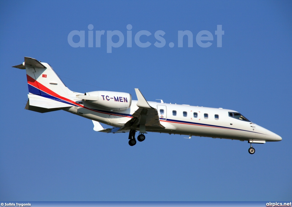 TC-MEN, Bombardier Learjet 60, Private