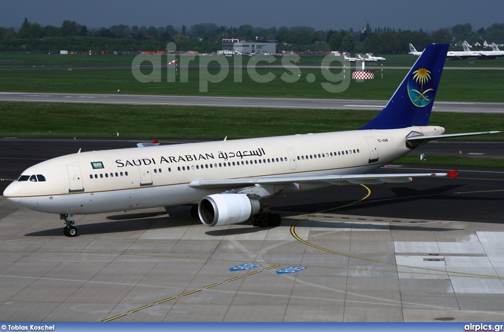 TC-OAB, Airbus A300B4-600R, Saudi Arabian Airlines