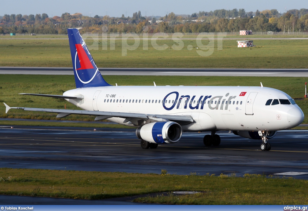 TC-OBE, Airbus A320-200, Onur Air