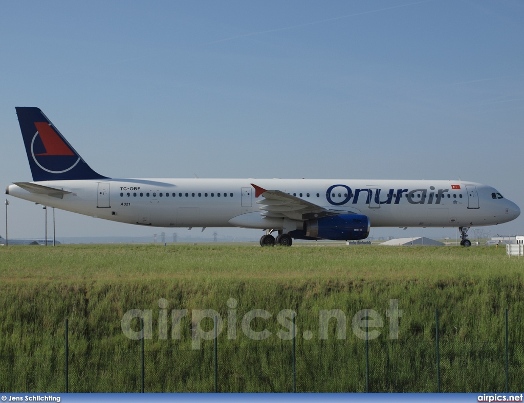 TC-OBF, Airbus A321-200, Onur Air