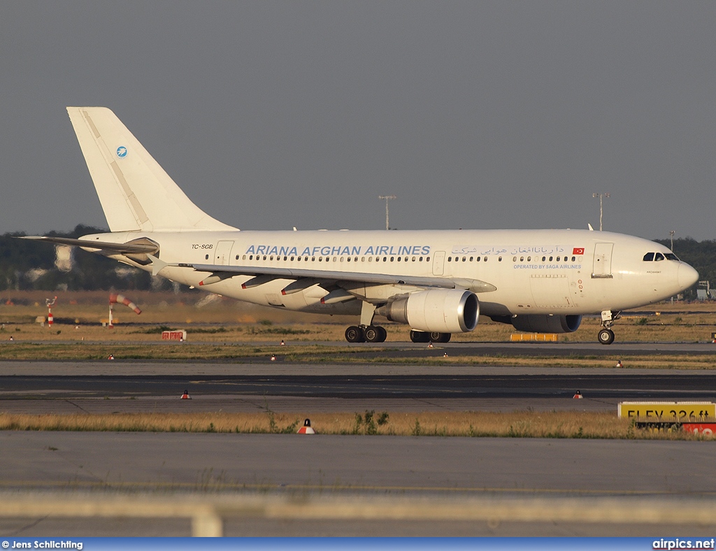 TC-SGB, Airbus A310-300, Ariana Afghan Airlines