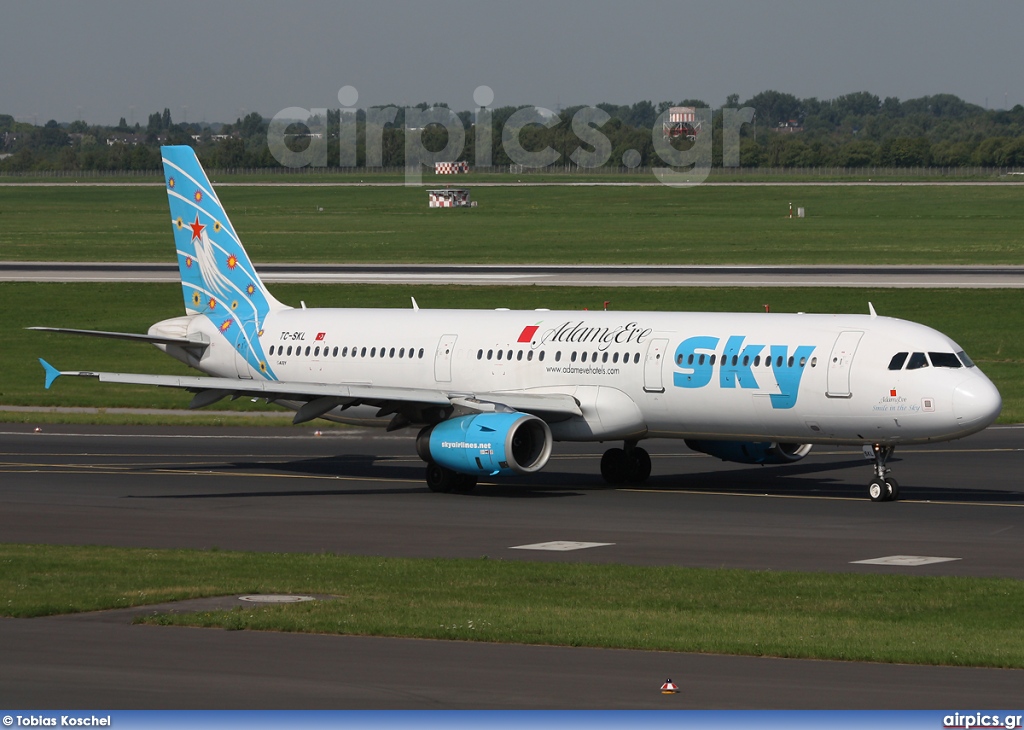 TC-SKL, Airbus A321-200, Sky Airlines