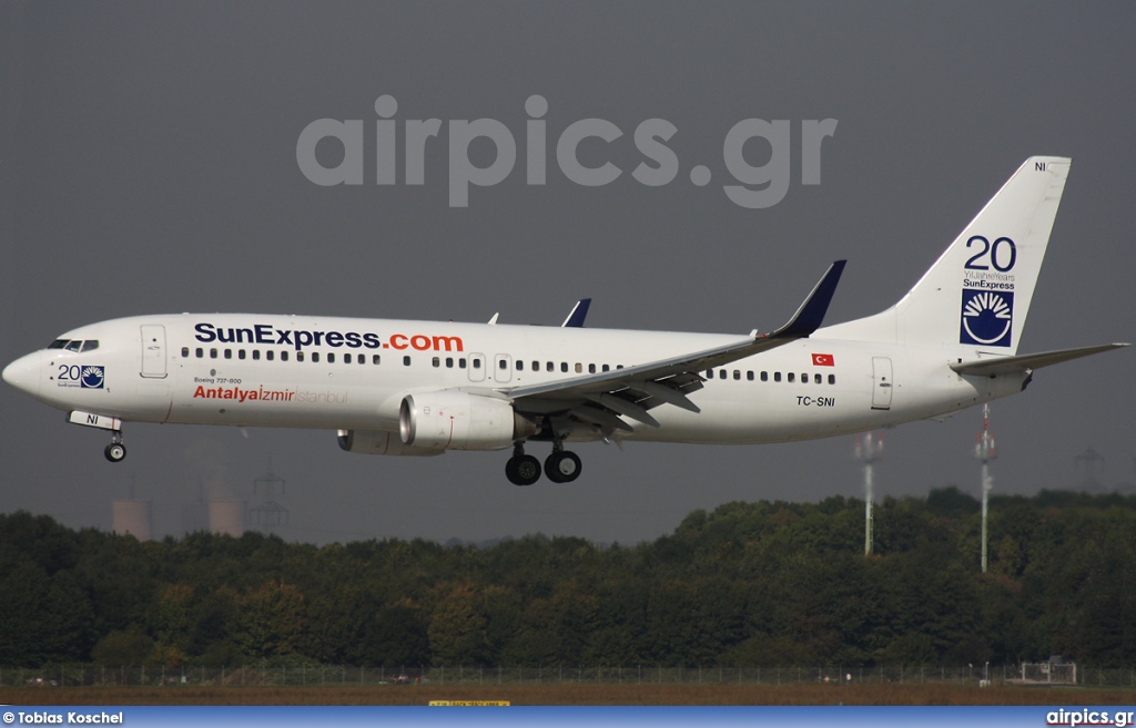 TC-SNI, Boeing 737-800, SunExpress