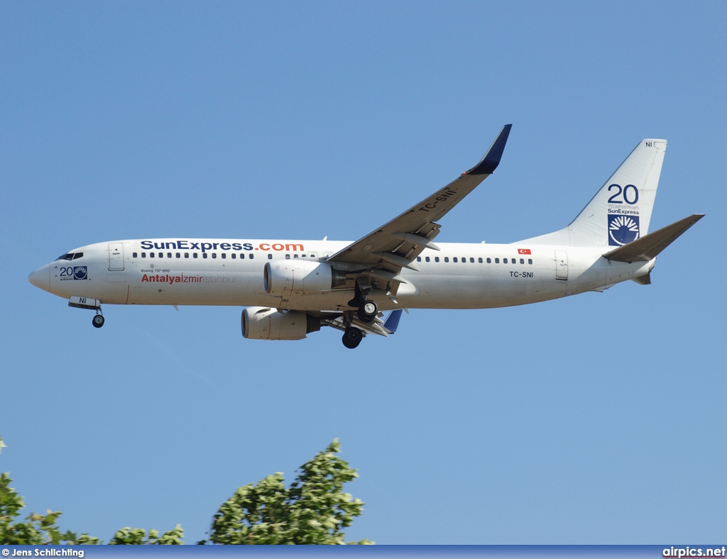 TC-SNI, Boeing 737-800, SunExpress