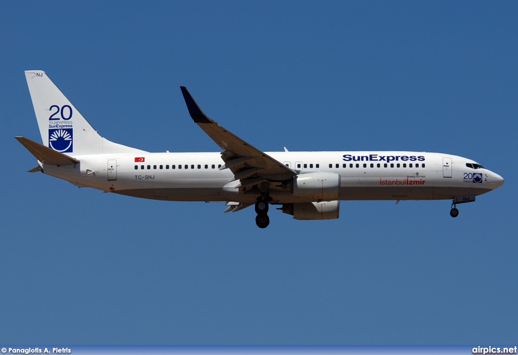 TC-SNJ, Boeing 737-800, SunExpress