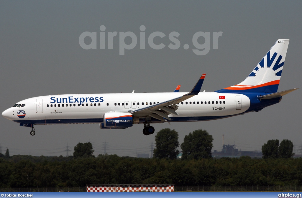 TC-SNP, Boeing 737-800, SunExpress