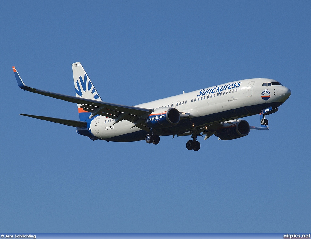 TC-SNU, Boeing 737-800, SunExpress