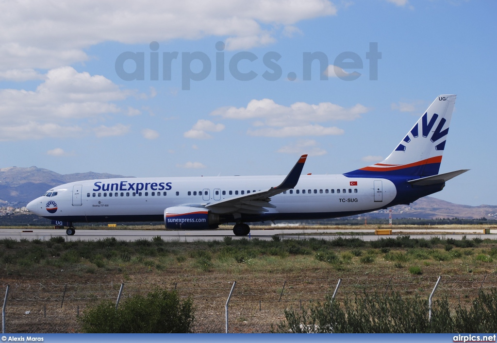 TC-SUG, Boeing 737-800, SunExpress