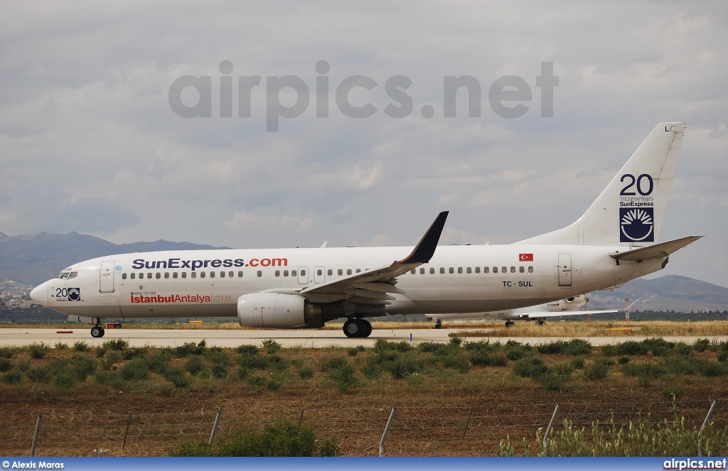 TC-SUL, Boeing 737-800, SunExpress