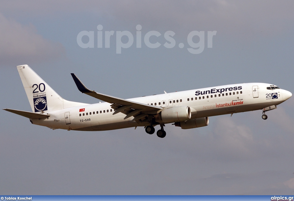 TC-SUO, Boeing 737-800, SunExpress