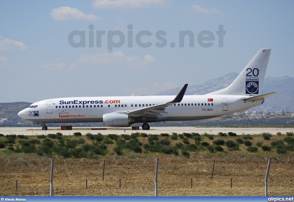 TC-SUV, Boeing 737-800, SunExpress