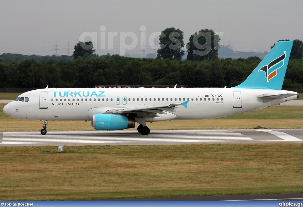 TC-TCC, Airbus A320-200, Turkuaz Airlines