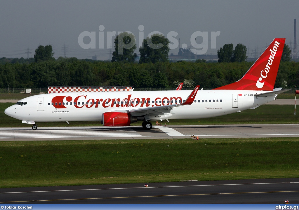 TC-TJH, Boeing 737-800, Corendon Airlines