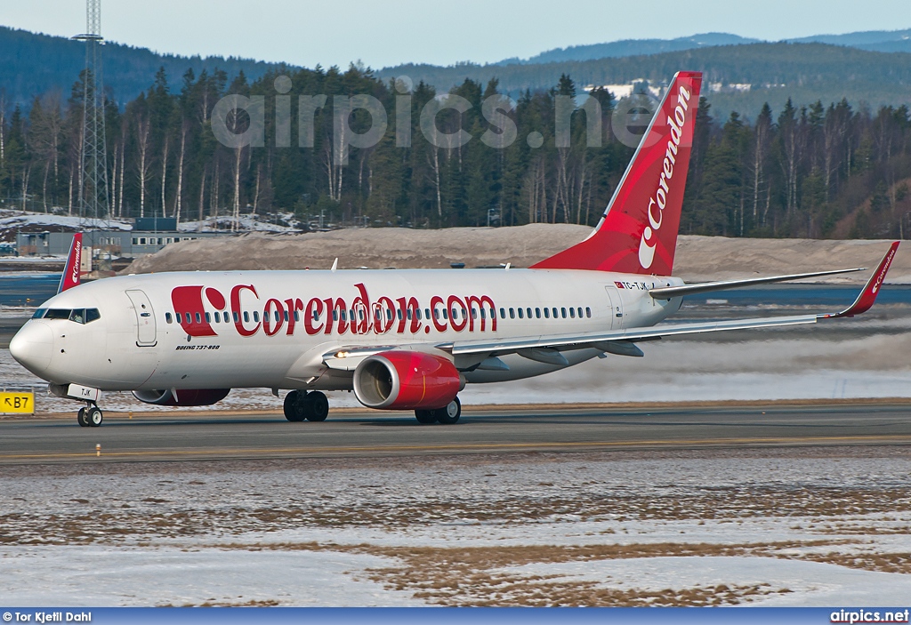 TC-TJK, Boeing 737-800, Corendon Airlines