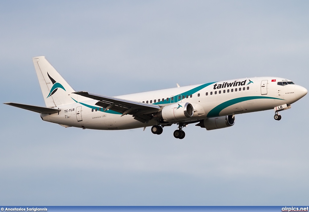 TC-TLB, Boeing 737-400, Tailwind Airlines