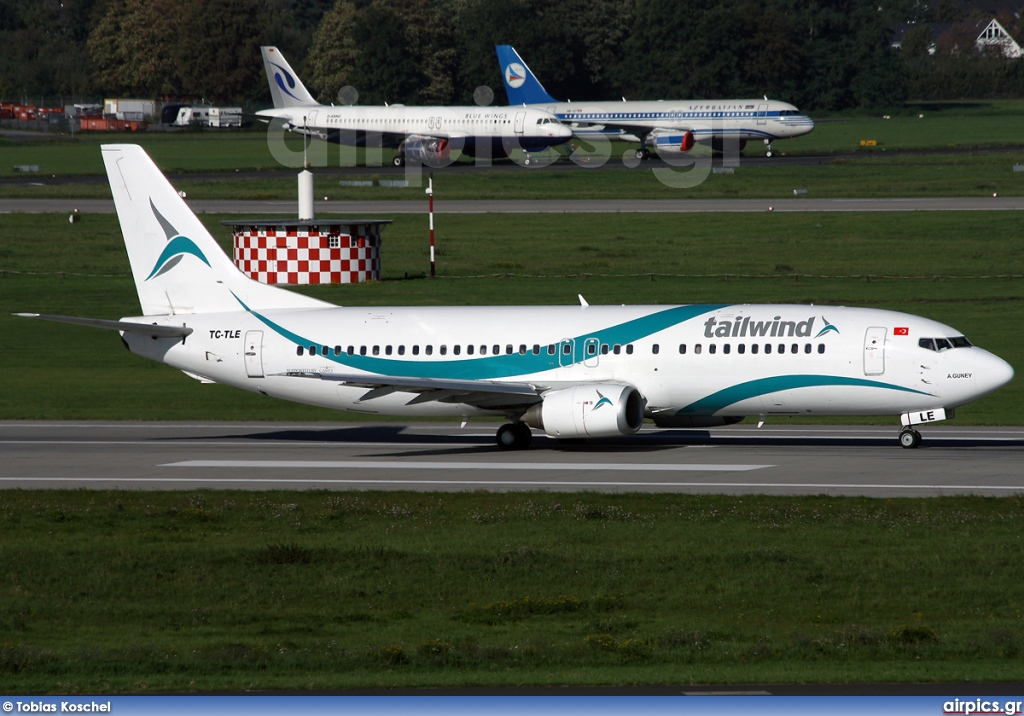 TC-TLE, Boeing 737-400, Tailwind Airlines