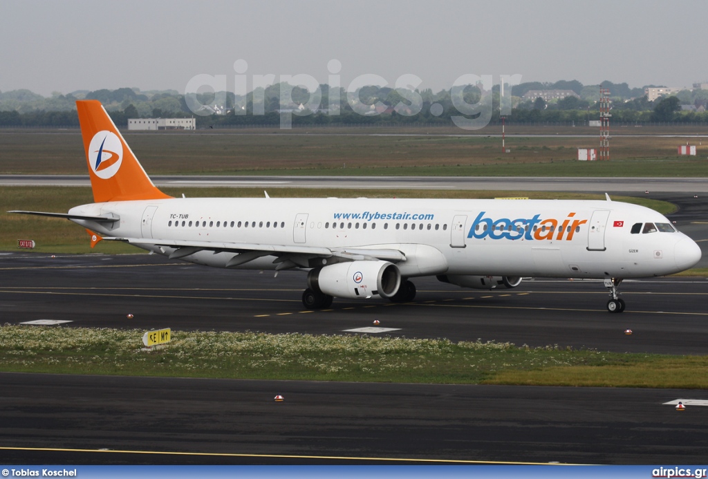 TC-TUB, Airbus A321-200, Best Air