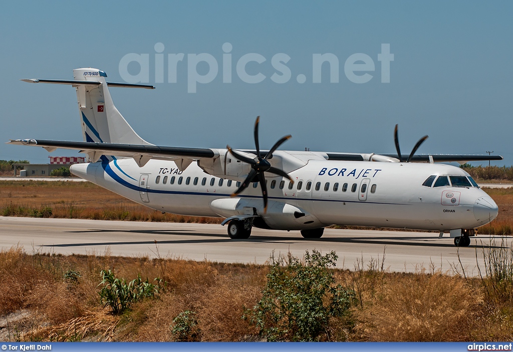 TC-YAD, ATR 72-500, Borajet