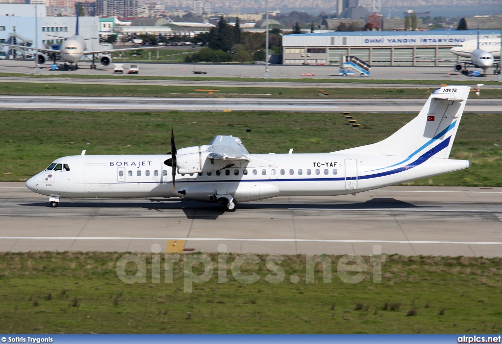 TC-YAF, ATR 72-500, Borajet