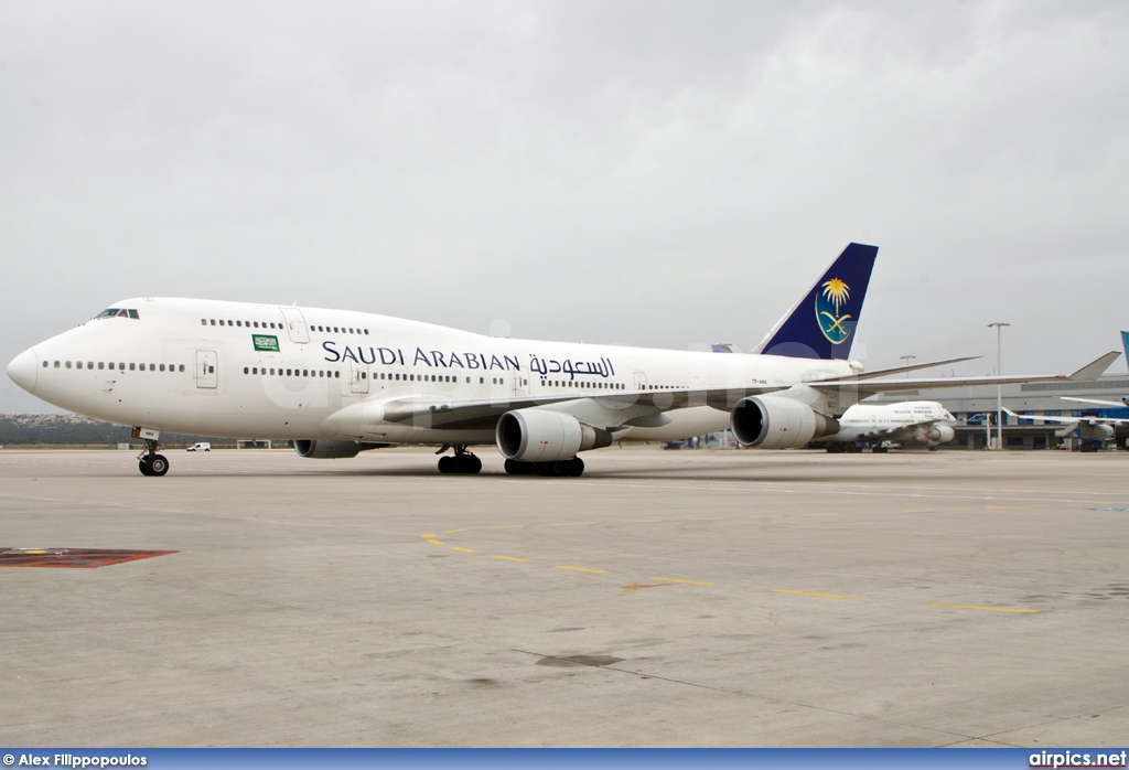 TF-AMX, Boeing 747-400, Saudi Arabian Airlines