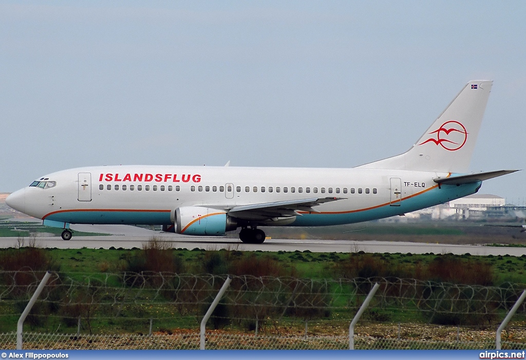TF-ELQ, Boeing 737-300, Islandsflug
