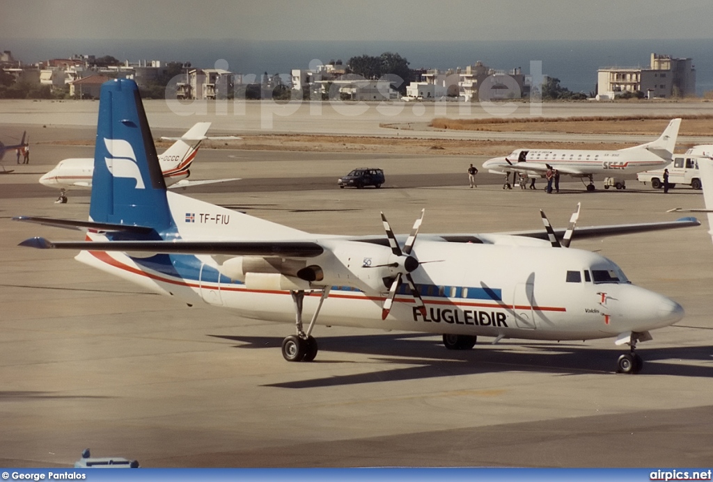 TF-FIU, Fokker 50, Icelandair