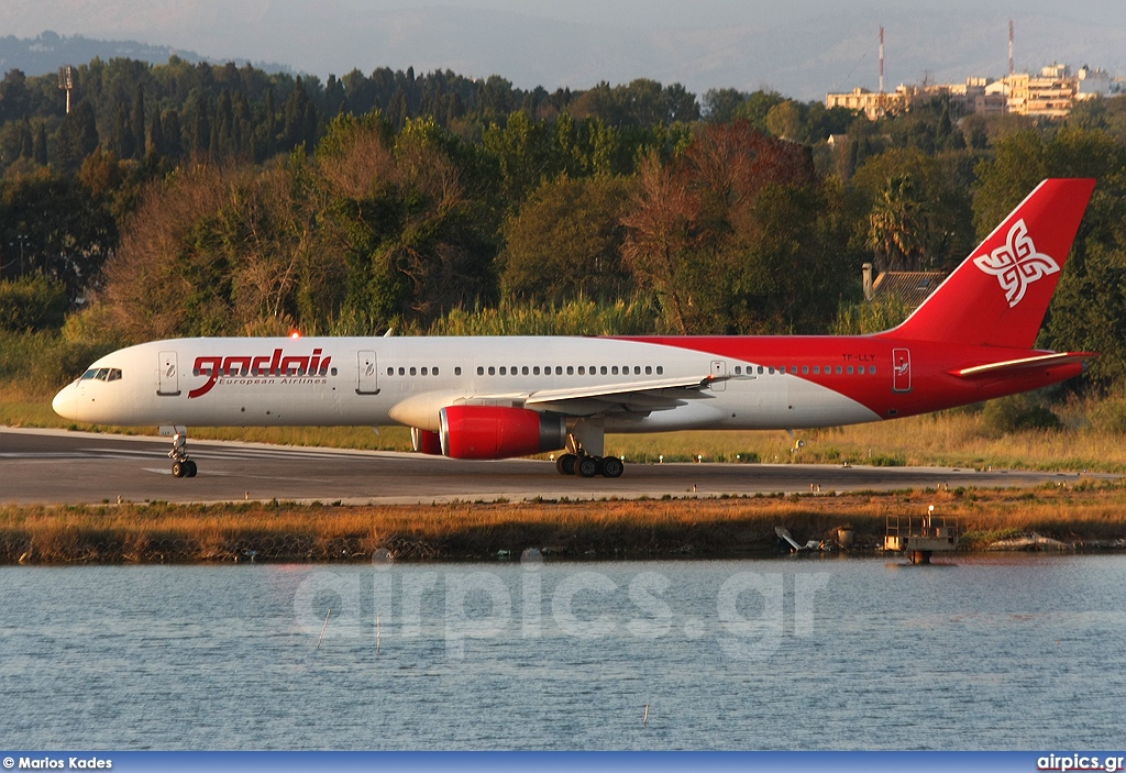 TF-LLY, Boeing 757-200, Gadair European Airlines