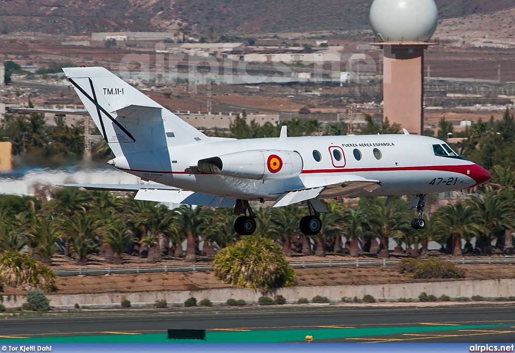 TM.11-1, Dassault Falcon 20E Mystere, Spanish Air Force