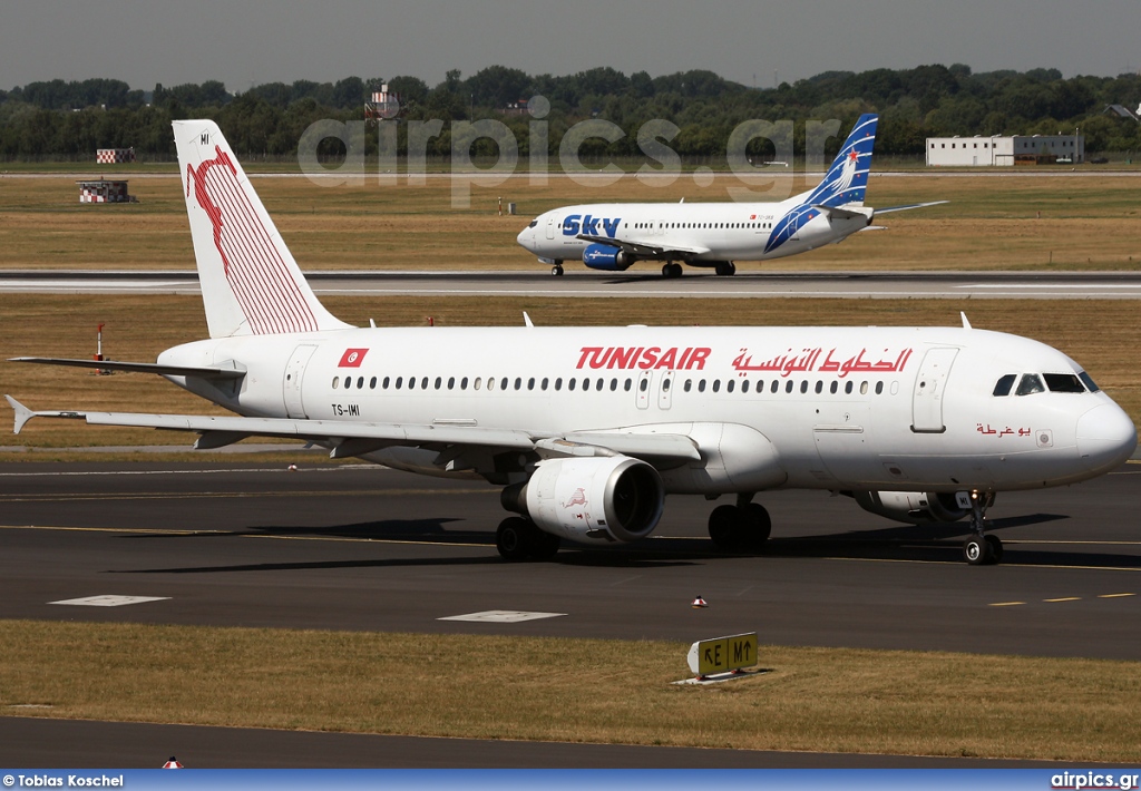 TS-IMI, Airbus A320-200, Tunis Air