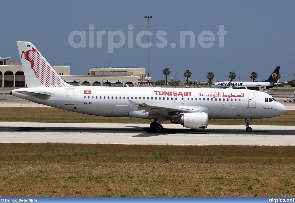TS-IMI, Airbus A320-200, Tunis Air