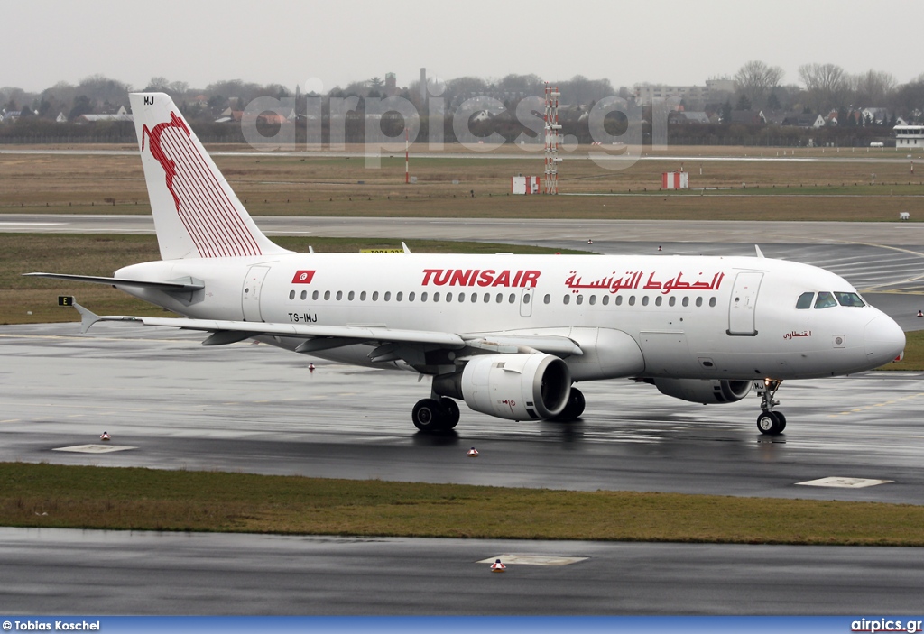 TS-IMJ, Airbus A319-100, Tunis Air