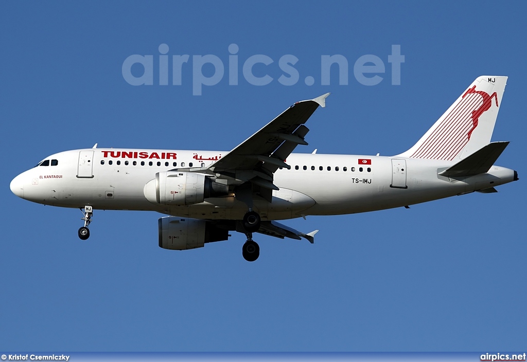 TS-IMJ, Airbus A319-100, Tunis Air