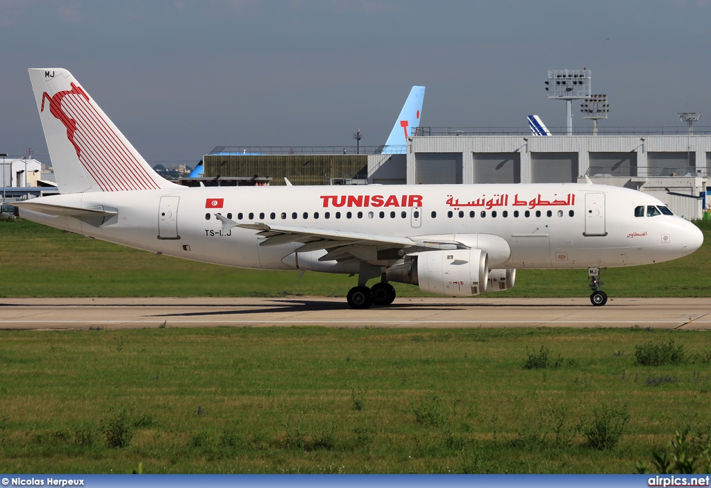 TS-IMJ, Airbus A319-100, Tunis Air