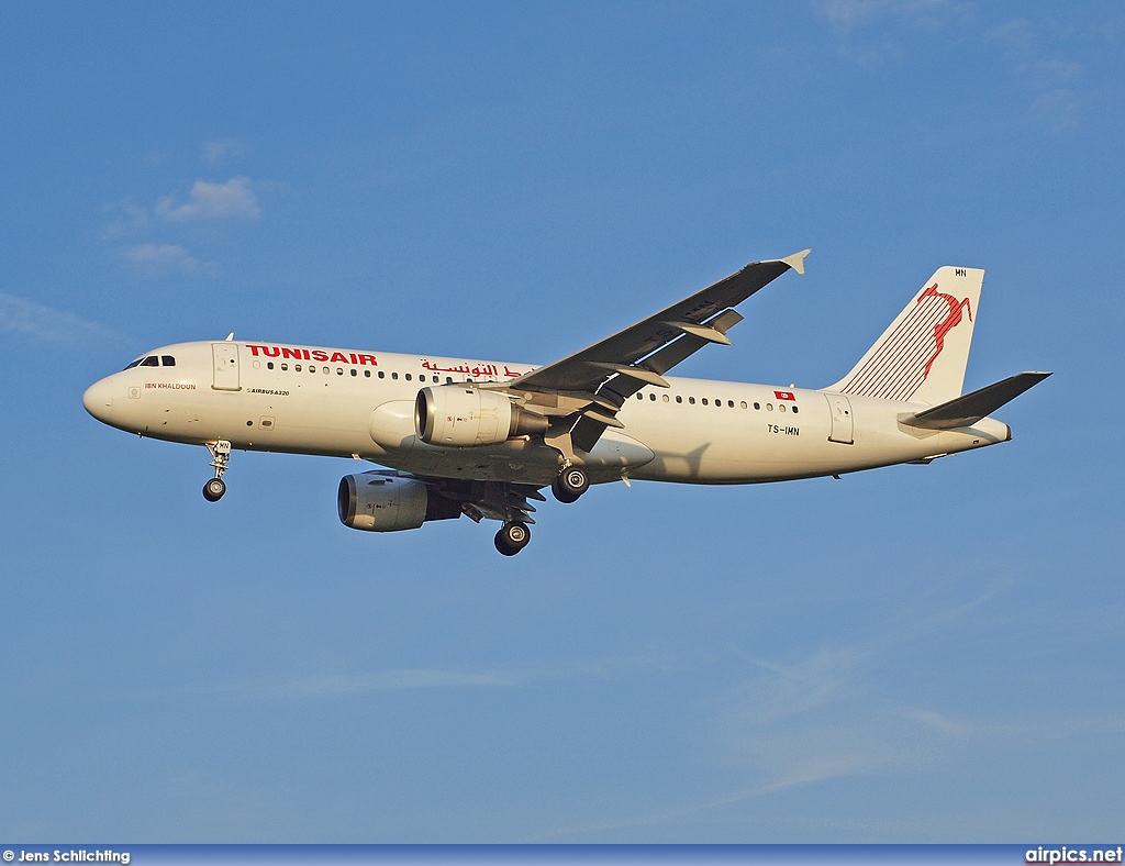 TS-IMN, Airbus A320-200, Tunis Air